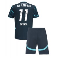 Otroški Nogometni dresi RB Leipzig Lois Openda #11 Tretji 2024-25 Kratek Rokav (+ Kratke hlače)